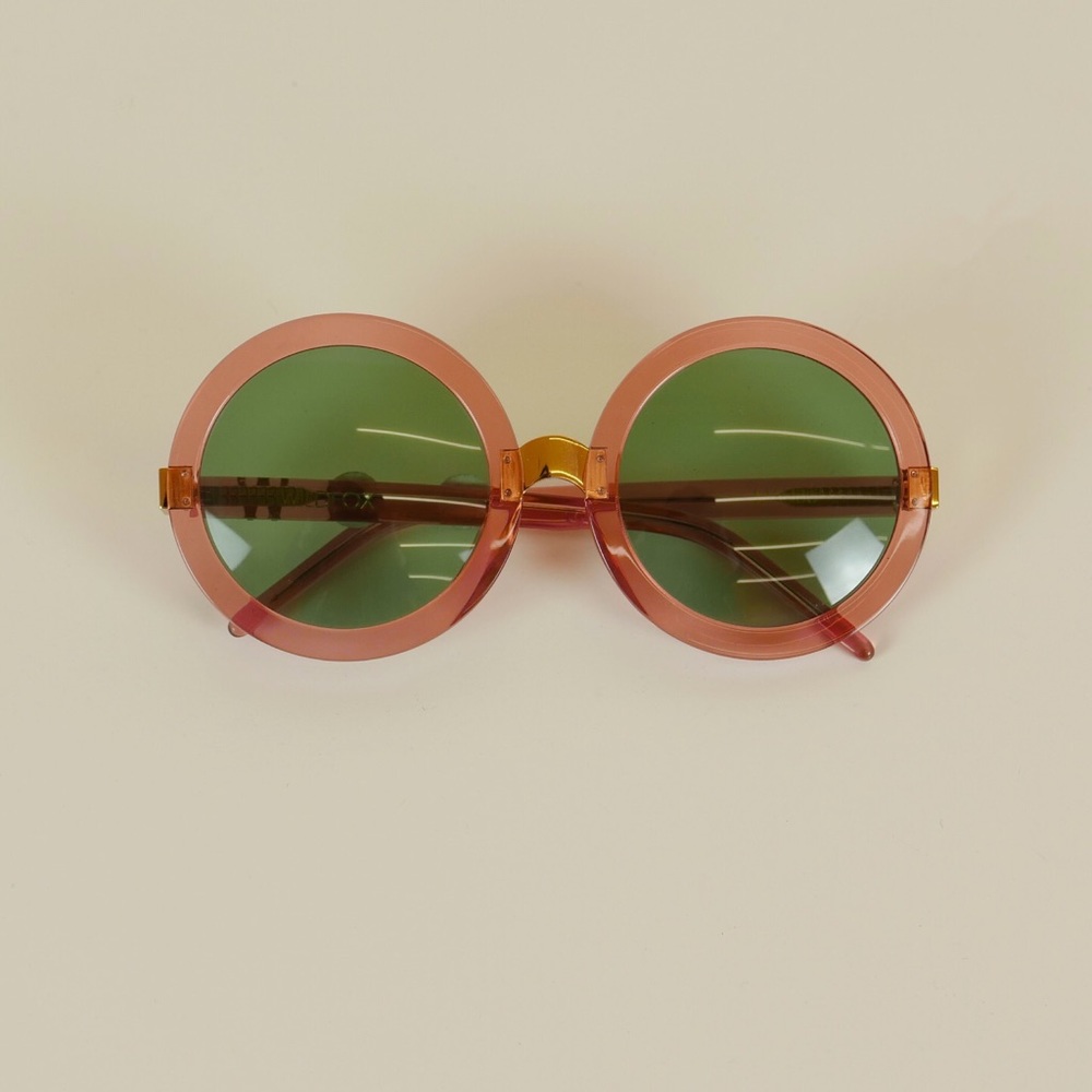 Wildfox Oversized Pink Round Sunglasses (New!)